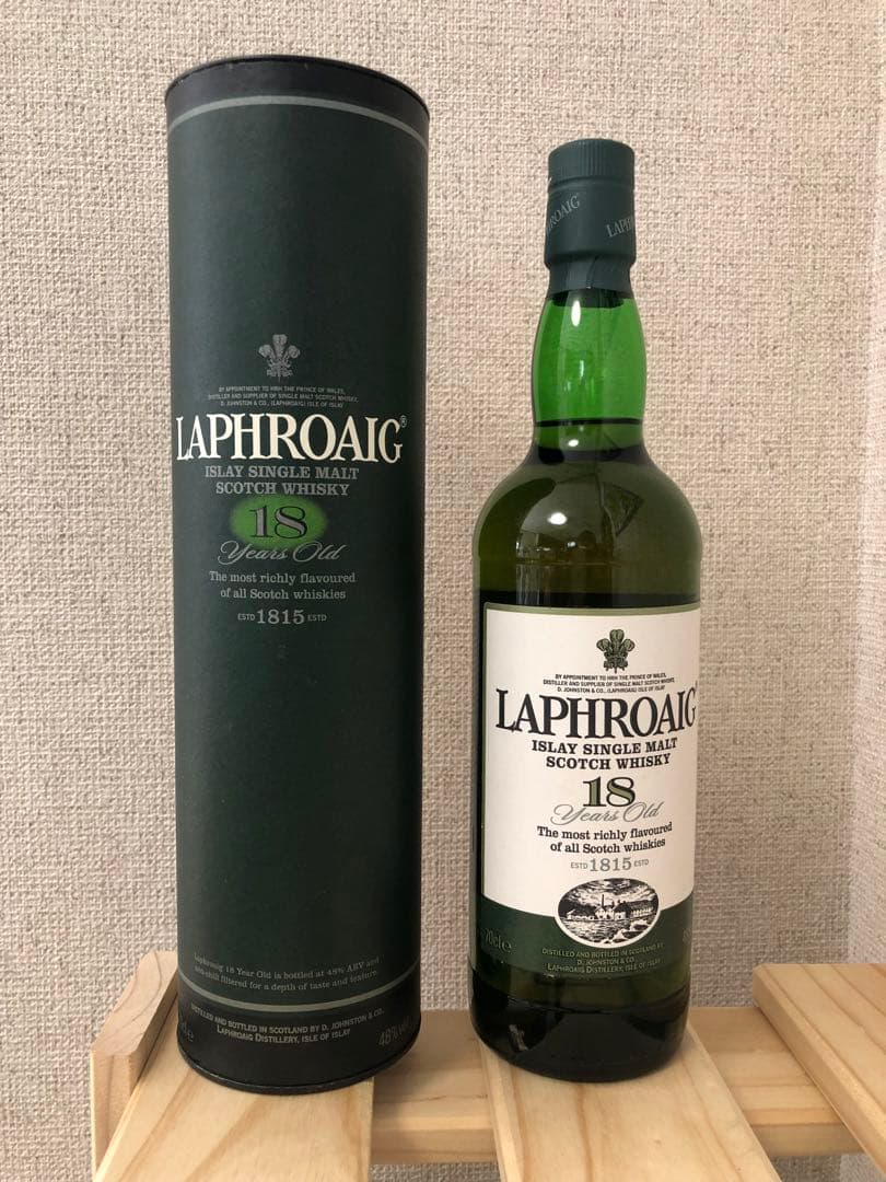 Laphroaig 18年　旧ラベル　ラフロイグ