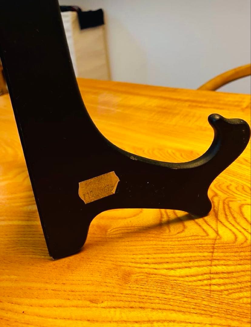 ロイヤルコペンハーゲン「ピッキングアップル」絵画プレート証明書とスタンド付き