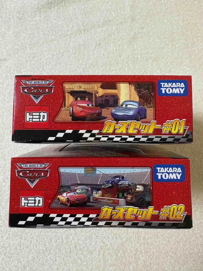 ディズニー トミカ カーズセット #01 #02 新品未使用