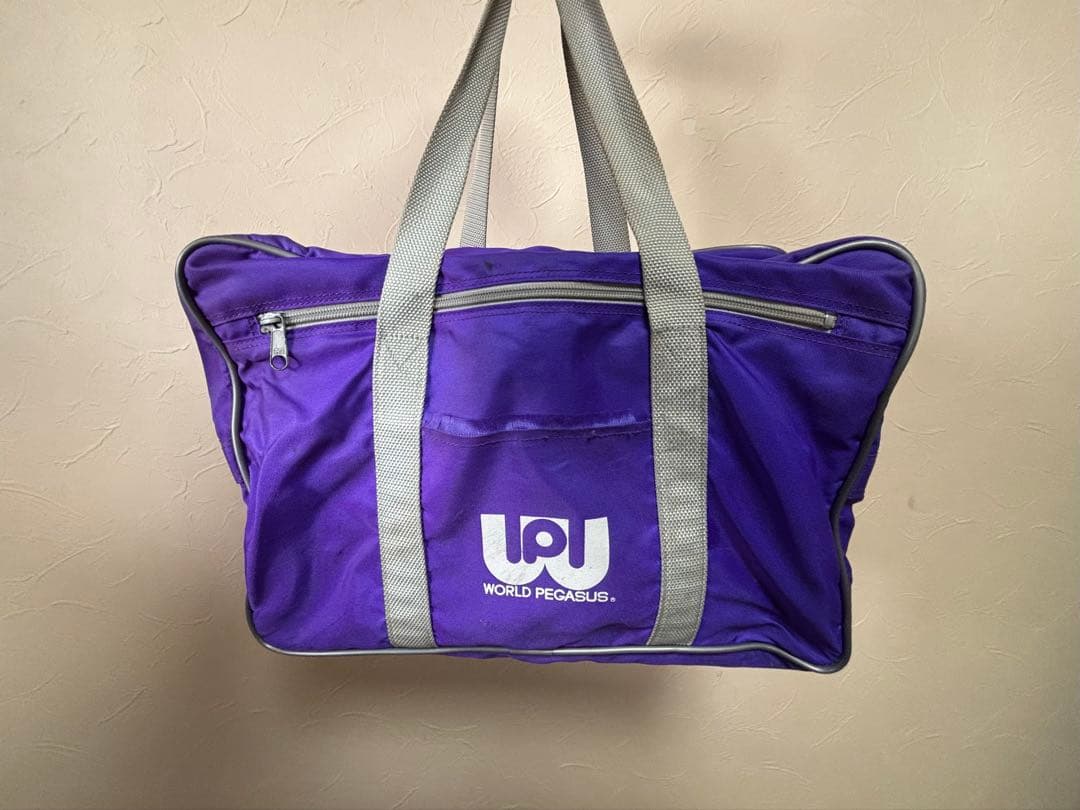 旧ワッペ　スクバ　紫　ワールドペガサス　旧型