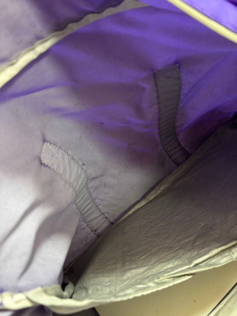 旧ワッペ　スクバ　紫　ワールドペガサス　旧型