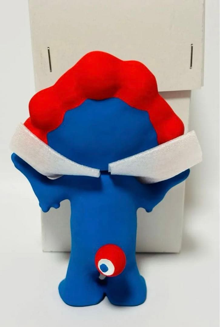 【万博会場内限定・新品】 ミャクミャク張子　フィギュア　伝統工芸　青