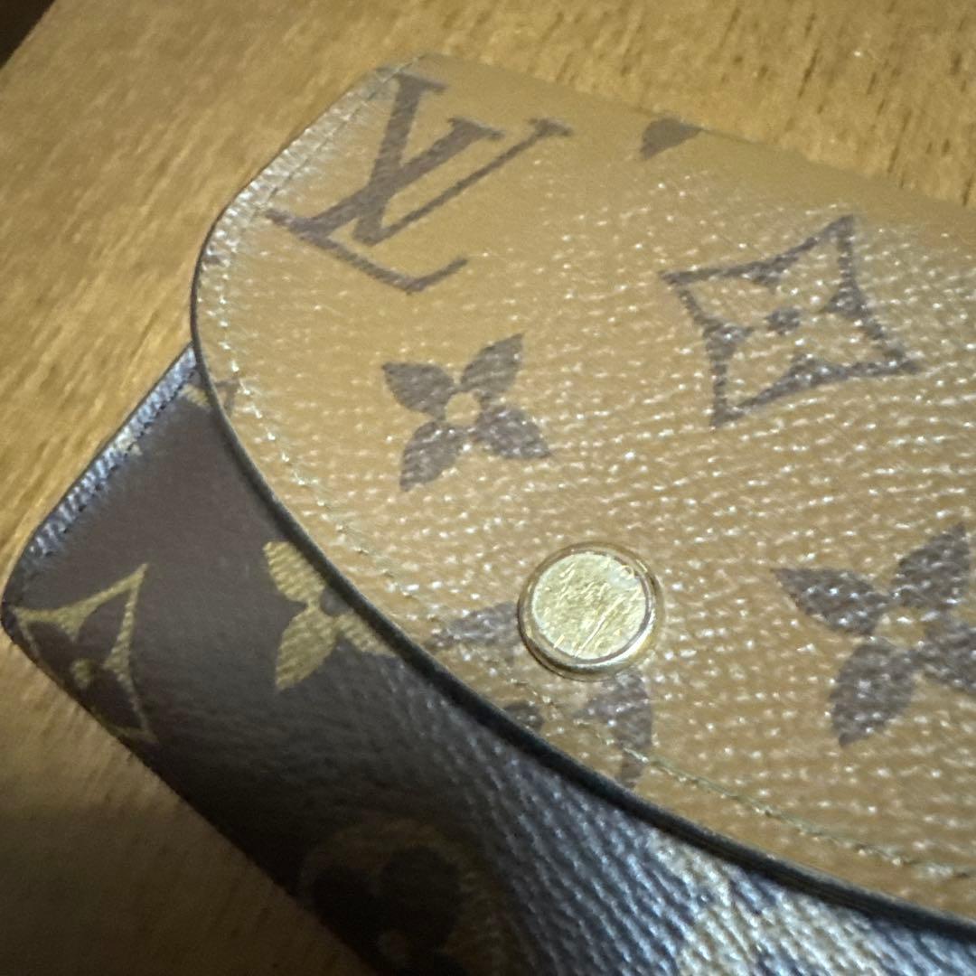 ルイヴィトン　LOUIS VUITTON ポルトモネ　ロザリ　リバース　財布