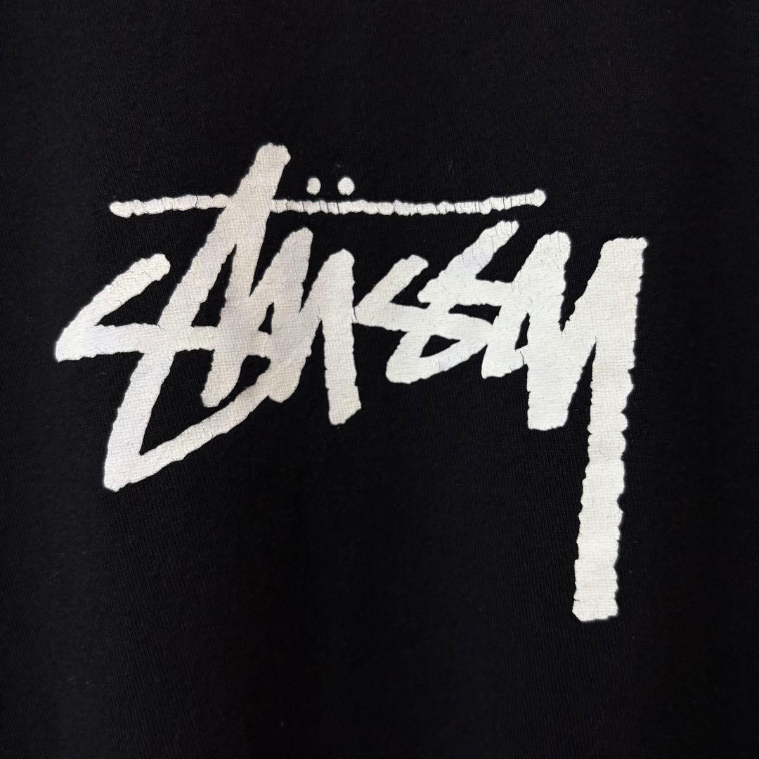 【激レア】STUSSY ステューシー　タンクトップ　ノースリーブ　完売モデル　黒
