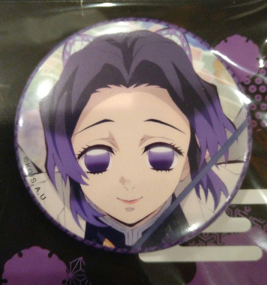 胡蝶しのぶ　缶バッジ　鬼滅の刃　蟲柱　匿名配送