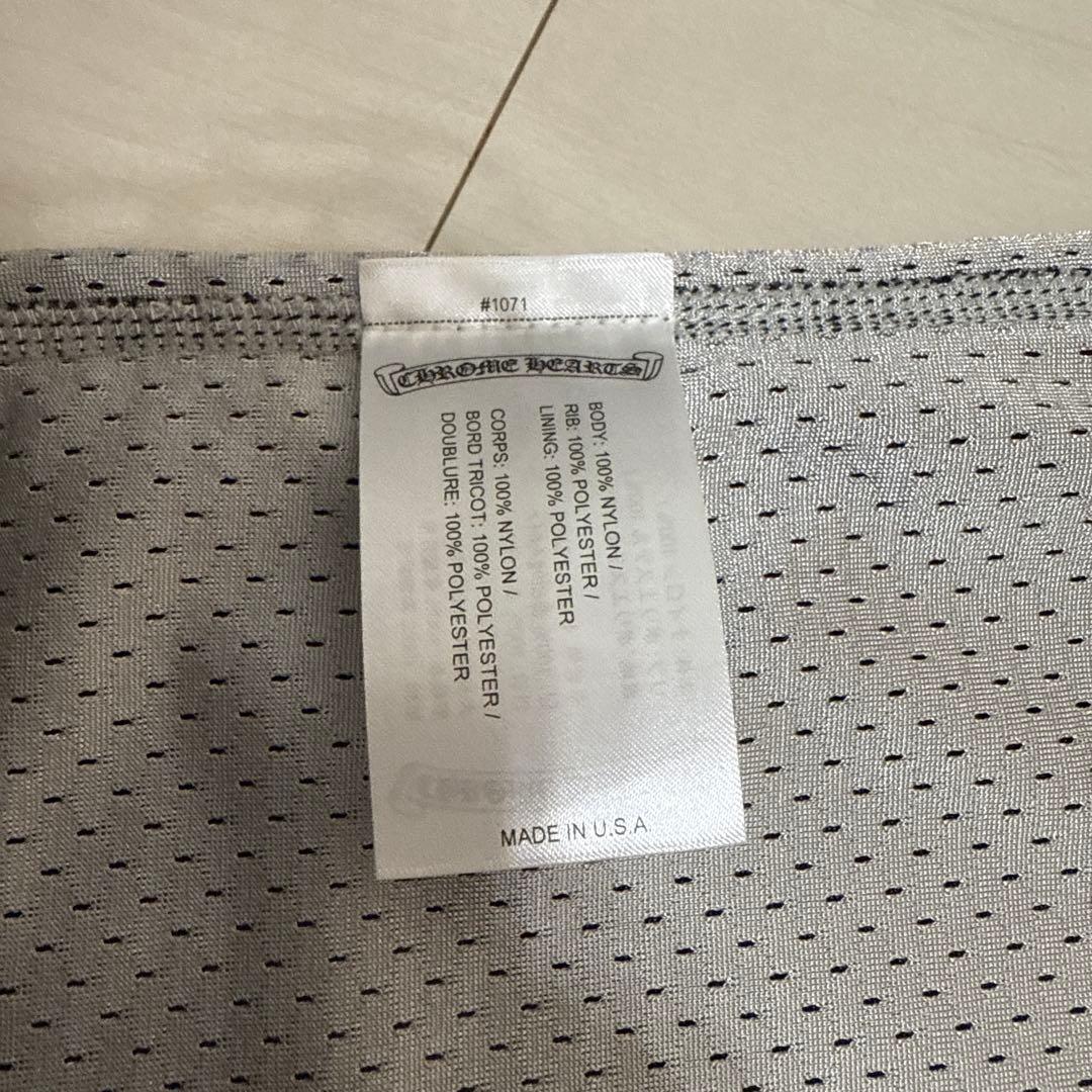 【新品】クロムハーツ リバーシブルメッシュタンクトップ ブラック×シルバー L