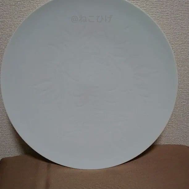 貴重！初代奥川忠右衛門の白磁額皿　西武百貨店での購入
