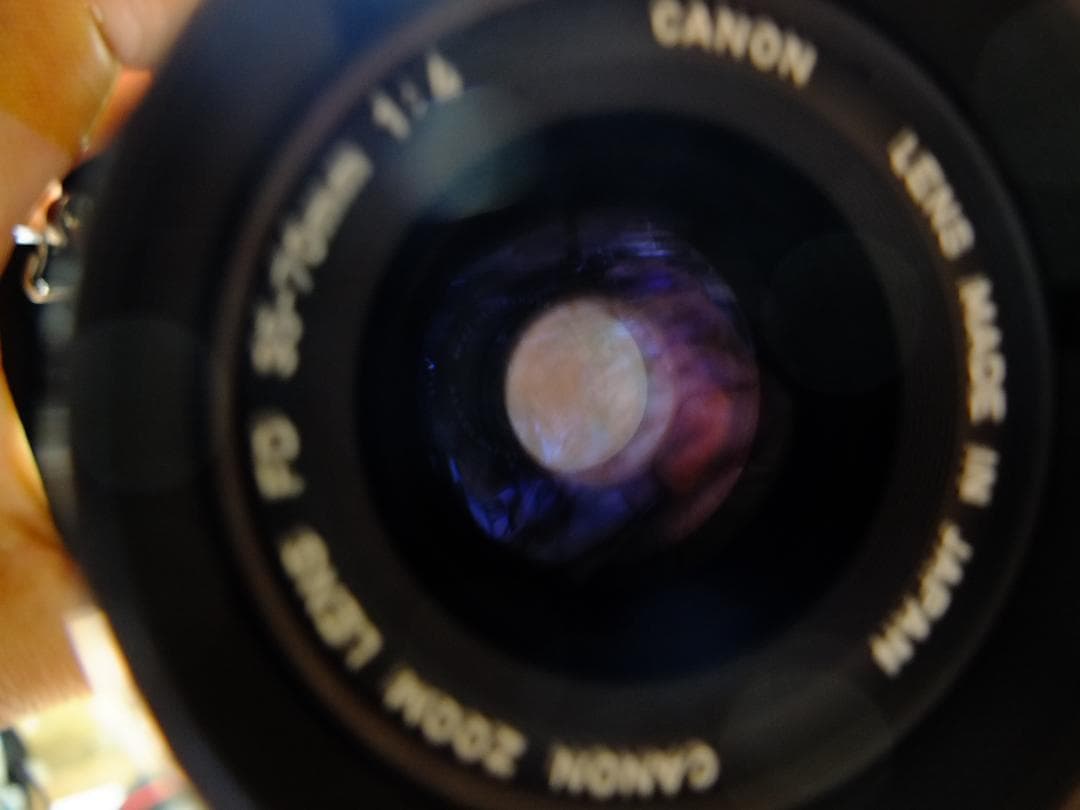 【実写確認済整備品】キャノンAV-1ブラック／ニューFD35-70mmf4付