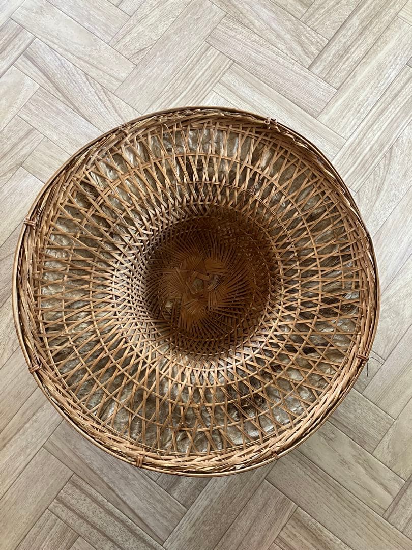 フランス ビンテージ 手編みの帽子