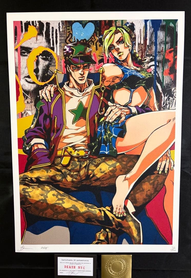 世界限定100枚 DEATH NYC アート ポスター jo03