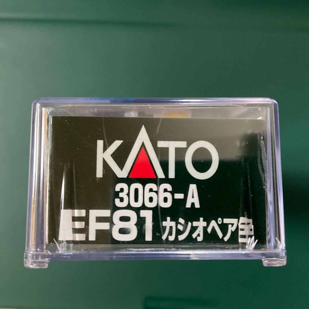 KATO 3066-A EF81 カシオペア色 Nゲージ 鉄道模型