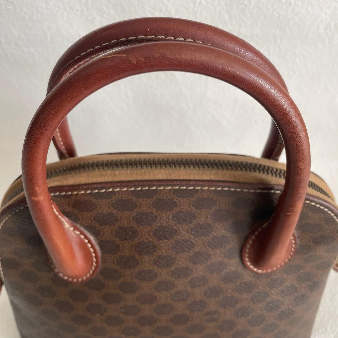 CELINE セリーヌ マカダム柄 ハンドバッグ ヴィンテージ　ジャンク