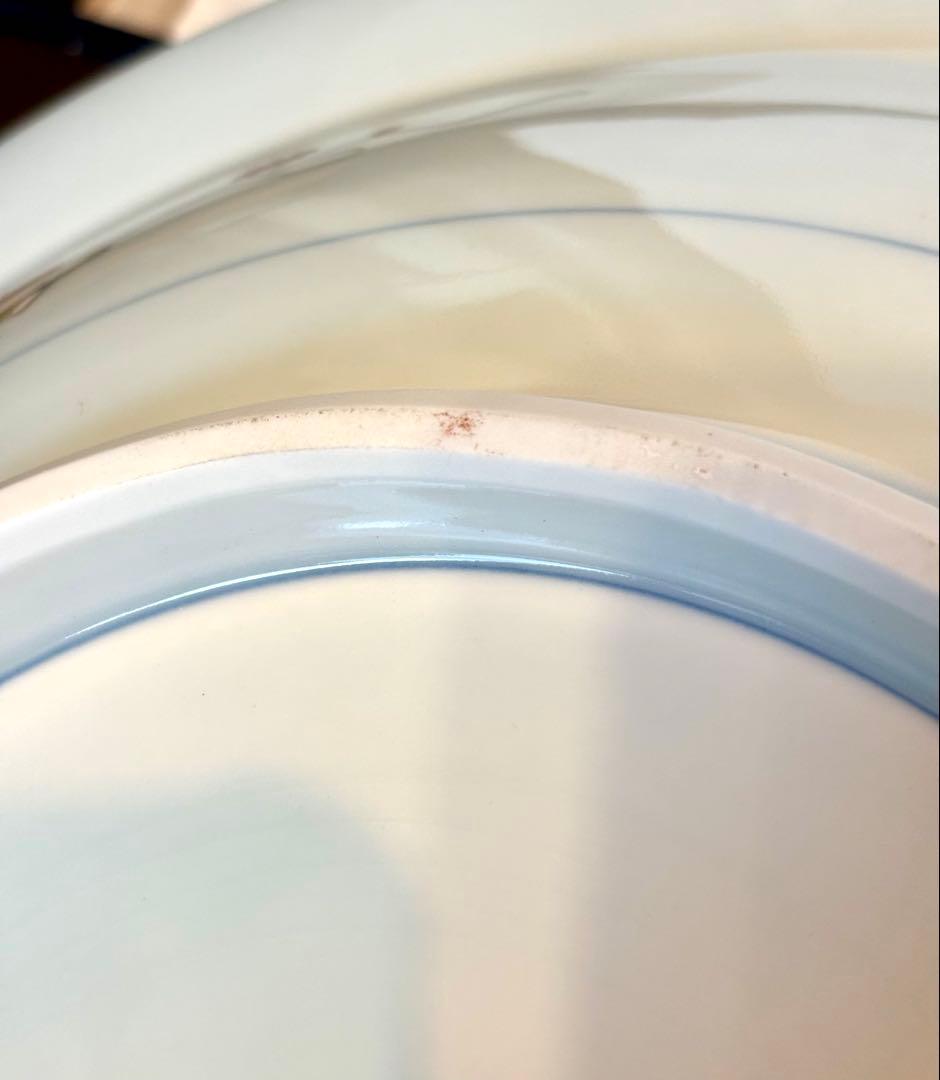 #皇太后陛下御麗筆「雛之図」良子女王　九谷焼　大皿