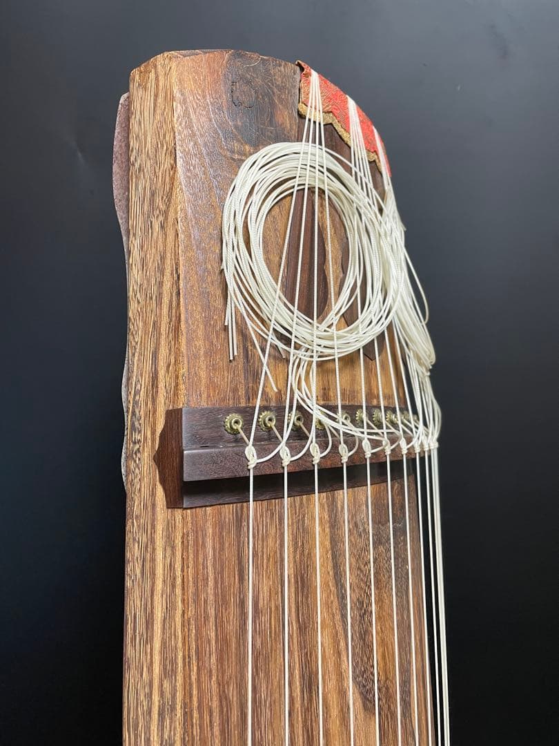 高級品　琴　本体　13弦　和楽器