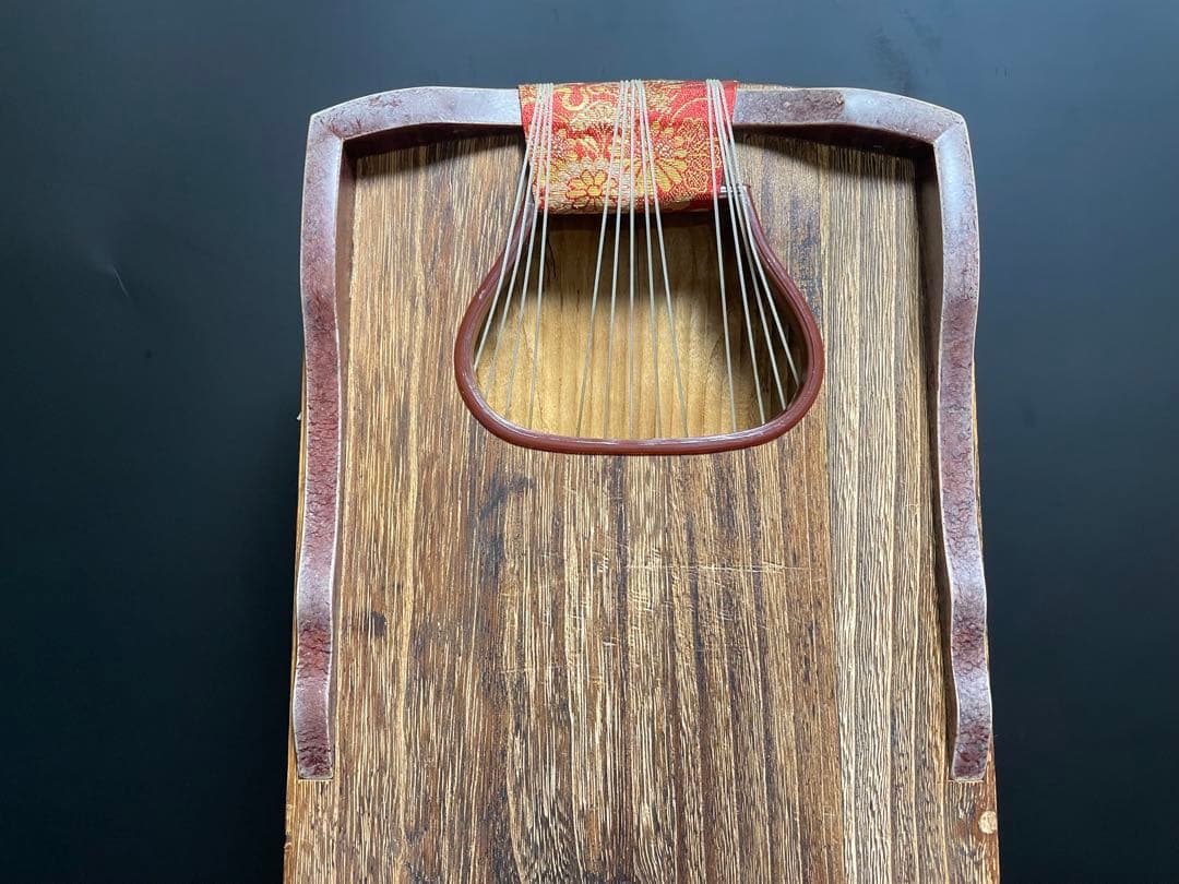 高級品　琴　本体　13弦　和楽器