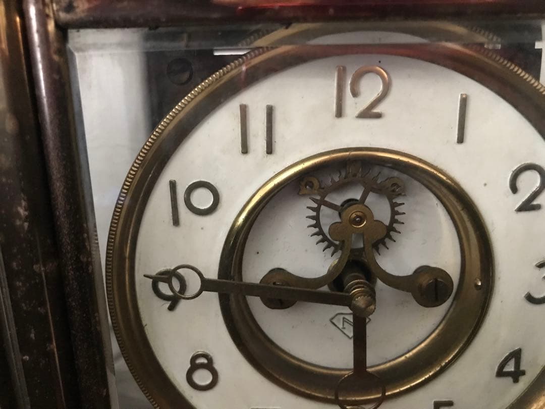 日本美術時計、置時計、ゼンマイ振り子時計