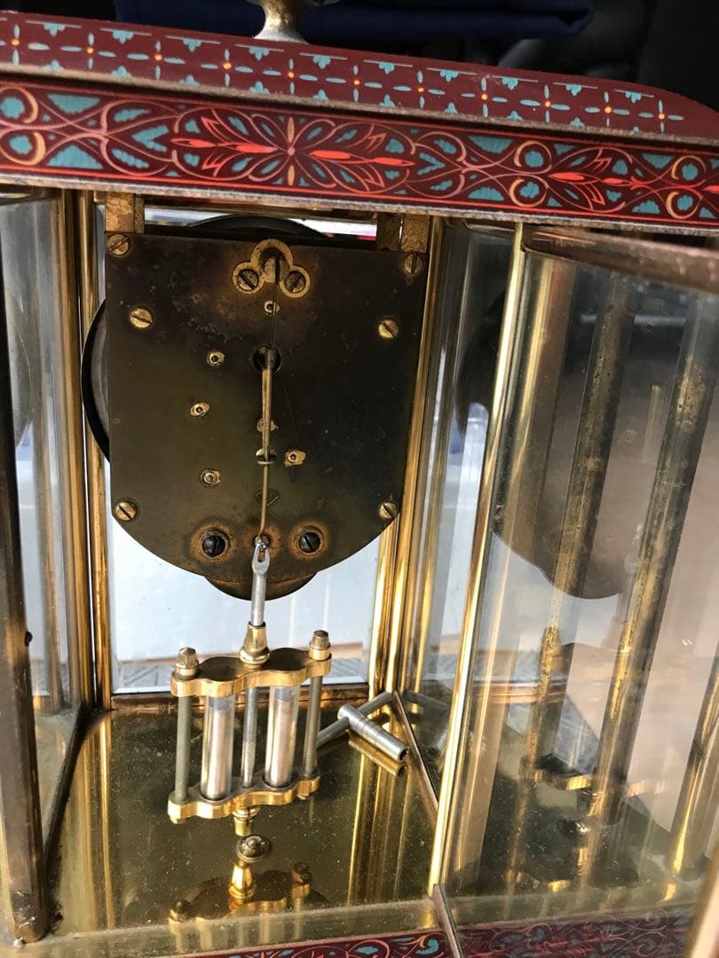 日本美術時計、置時計、ゼンマイ振り子時計