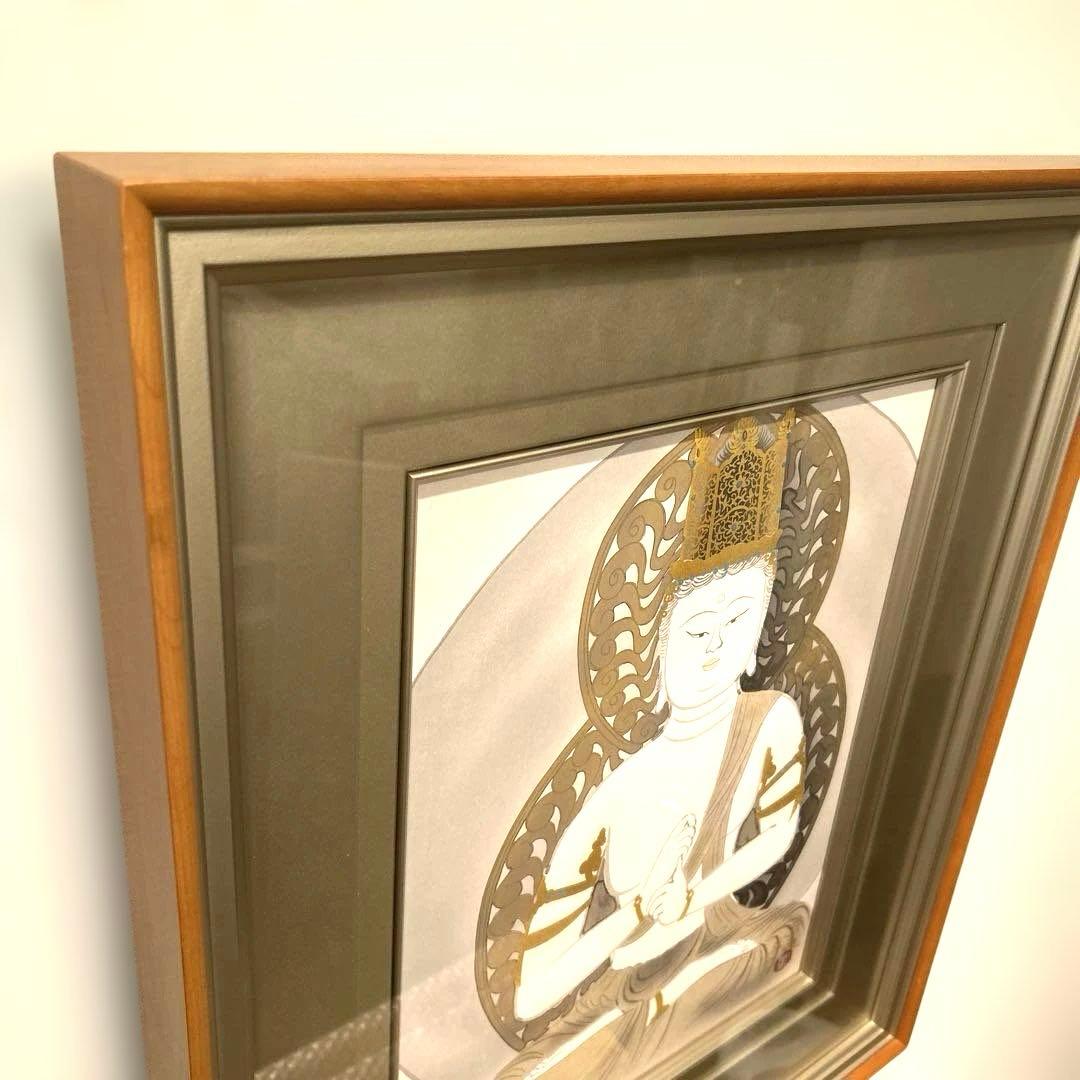 正規品）小倉遊亀『夏草』木版画絵画アダチ版画（検索）平山郁夫千住博東山魁夷