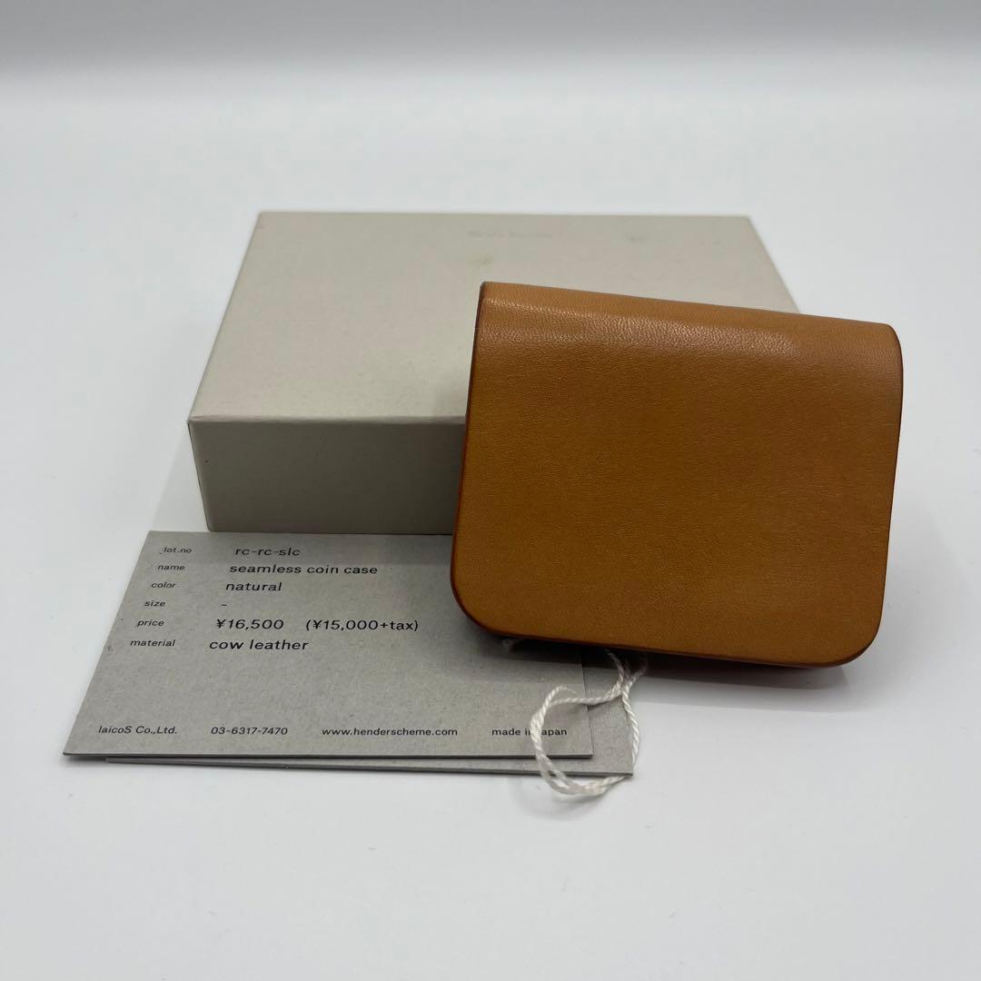 【極美品】hender scheme seamlees coin case