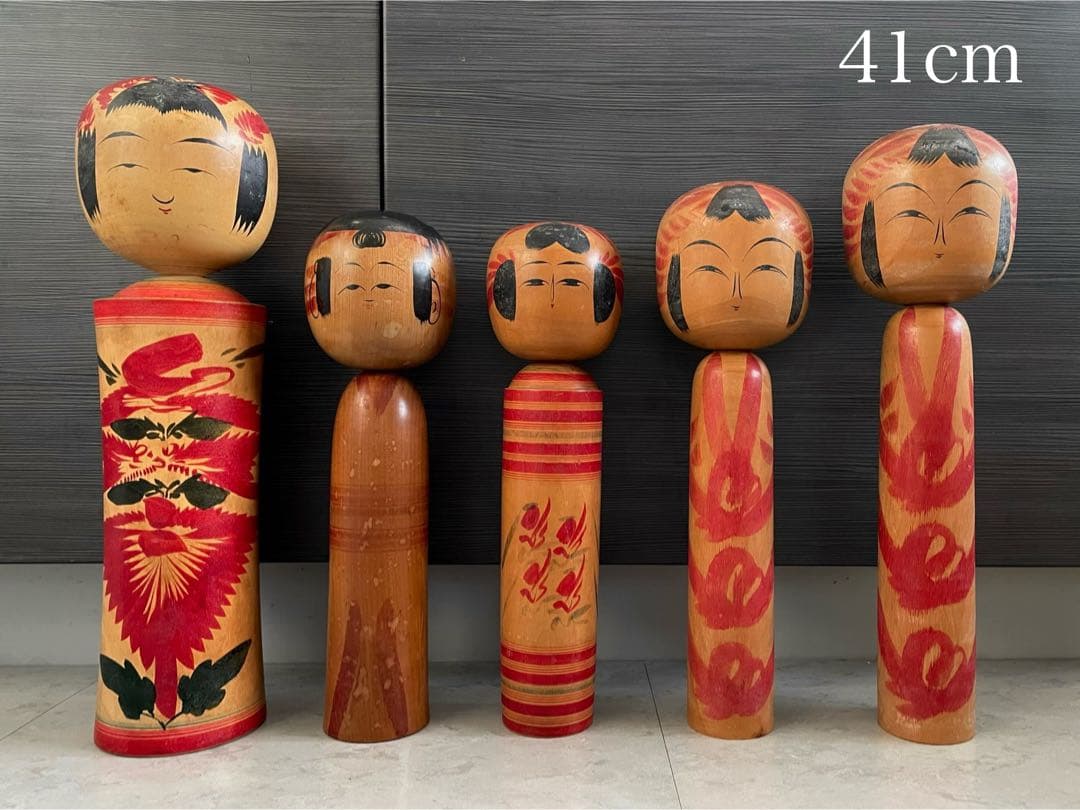 伝統 こけし 39体 セット まとめ まとめて kokeshi doll