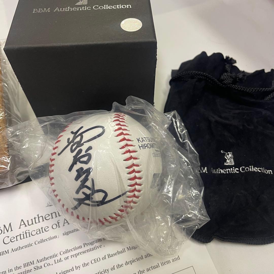 南海ホークス　野村克也　門田博光　ダブル直筆サイン入りボール　K259243