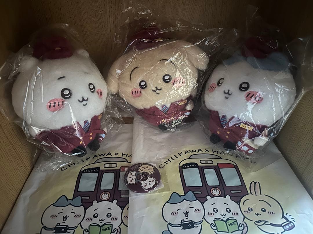 ちいかわ　阪急コラボ　3個セット