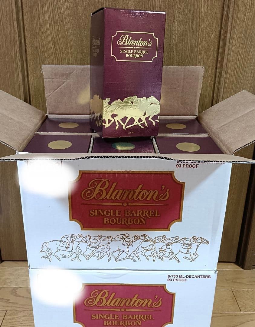 ブラントン Blanton's Bourbon 赤　12本入り