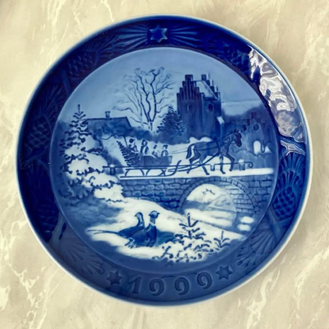 クリスマス イヤープレート6枚セット 　　　　　　ロイヤルコペンハーゲン