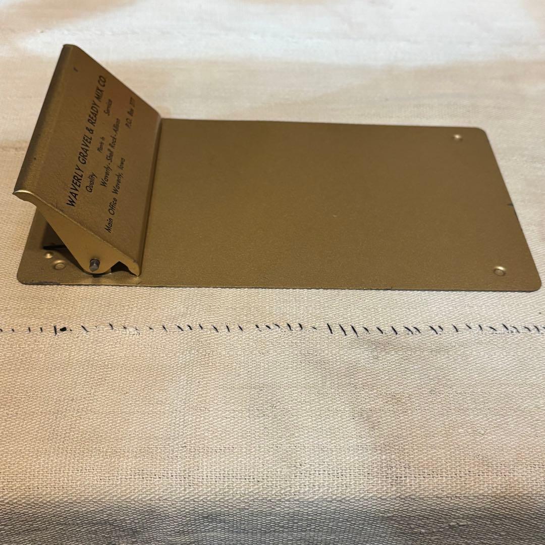 アンティーク雑貨 USAVINTAGE L CLIPBOARD WAVERLYGRAVEL