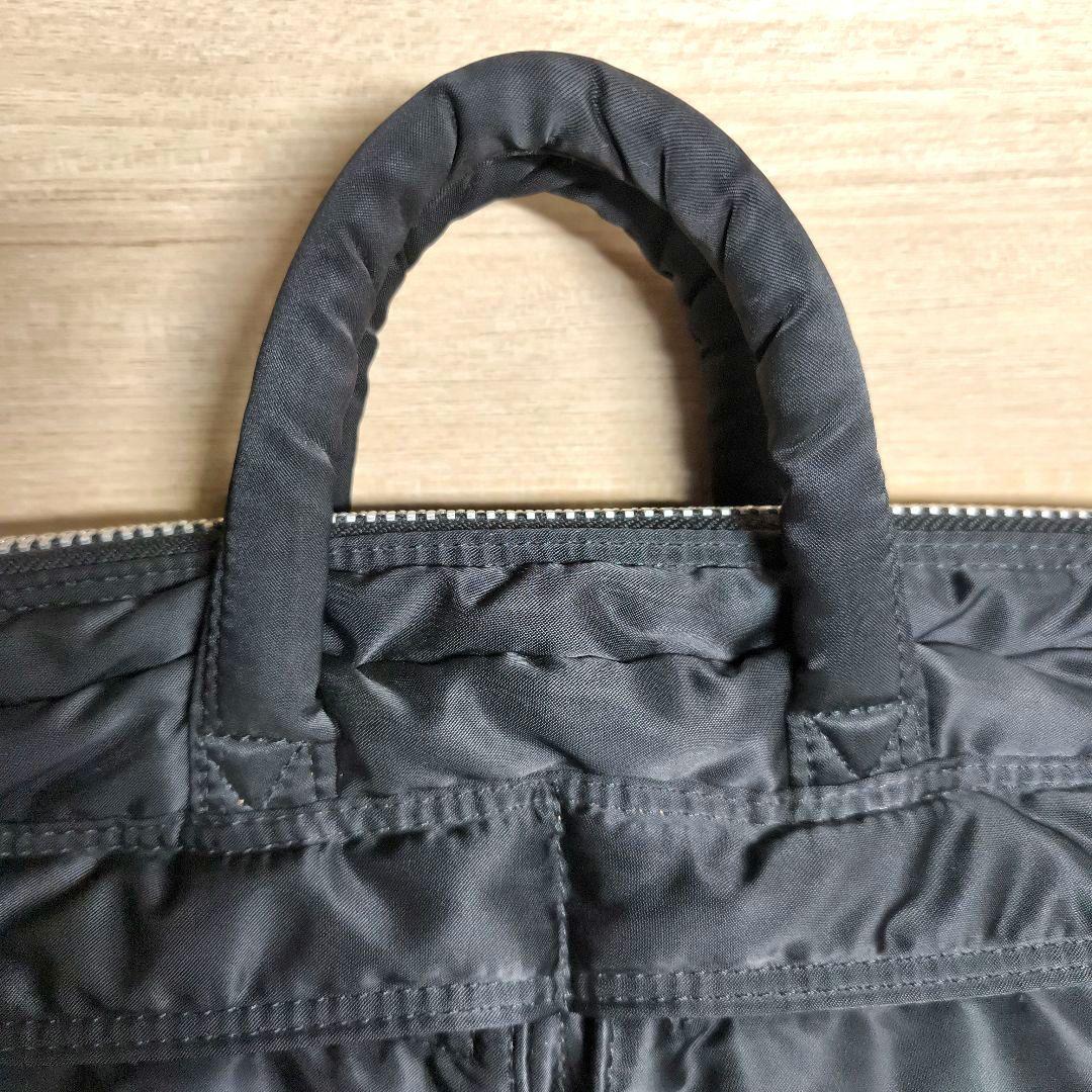 【美品】ポーター タンカー 廃盤 希少 ブリーフケース A4収納可能 ブラック