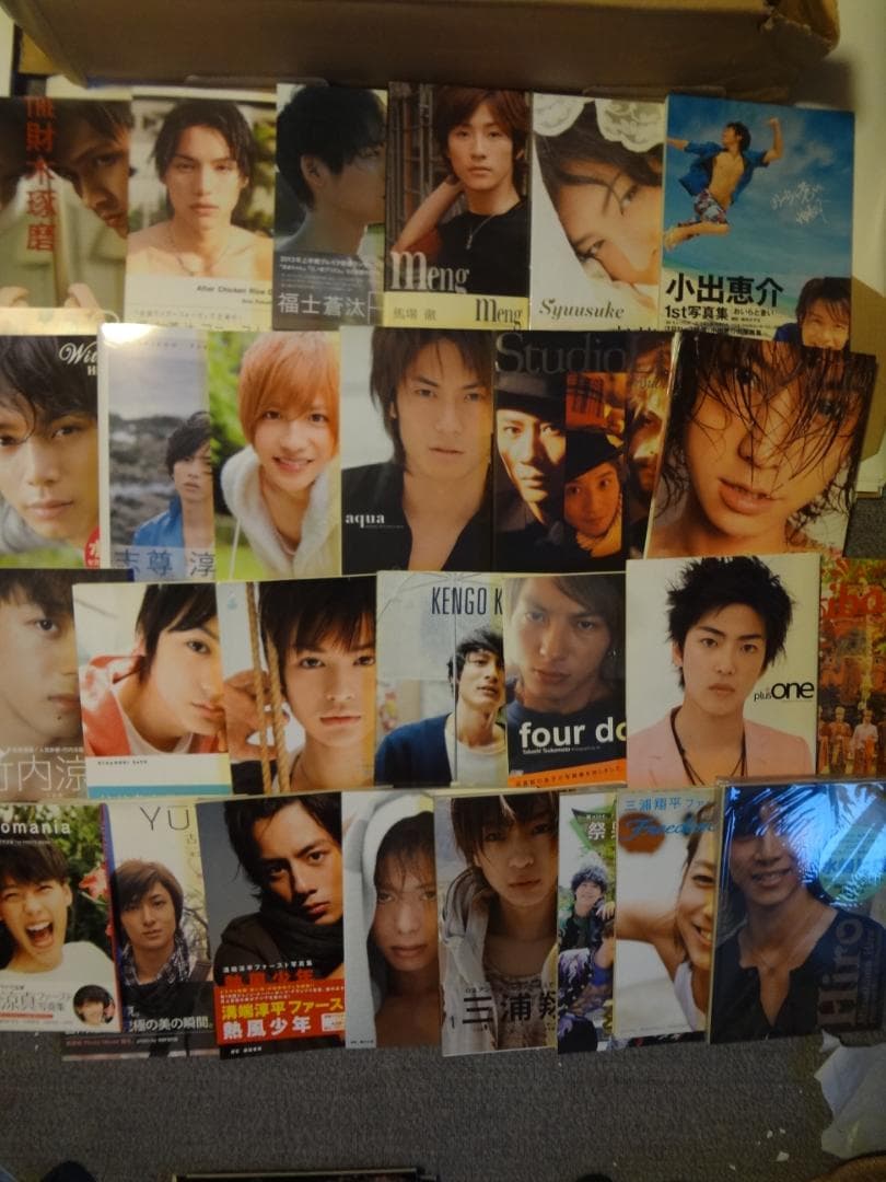 靚仔演員、配音演員、藝人總結寫真集