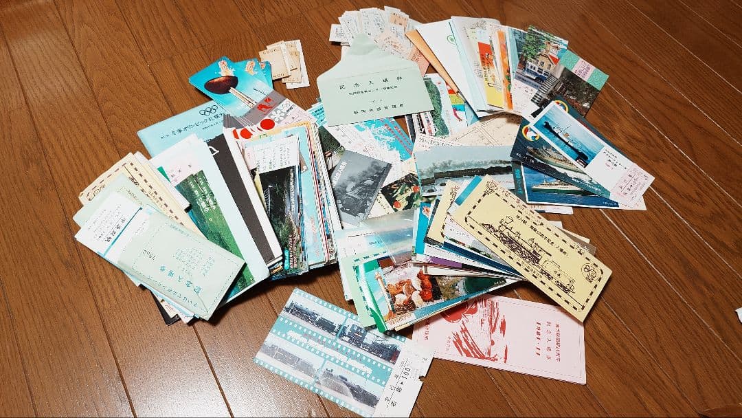 昭和の国鉄記念切符まとめ売り