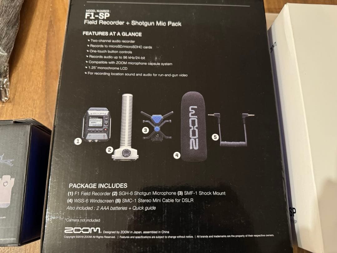 ZOOM F1 フィールドレコーダー セット（おまけつき）