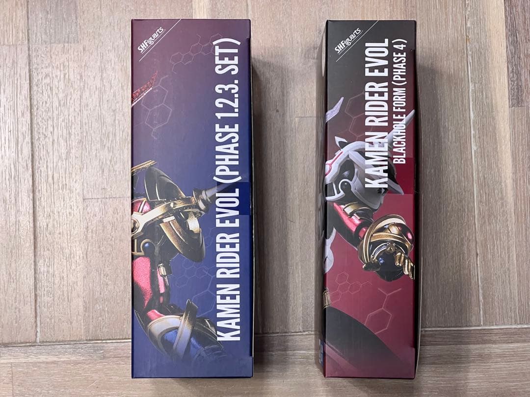 S.H.Figuarts 仮面ライダーエボル　フェーズ1.2.3.4セット