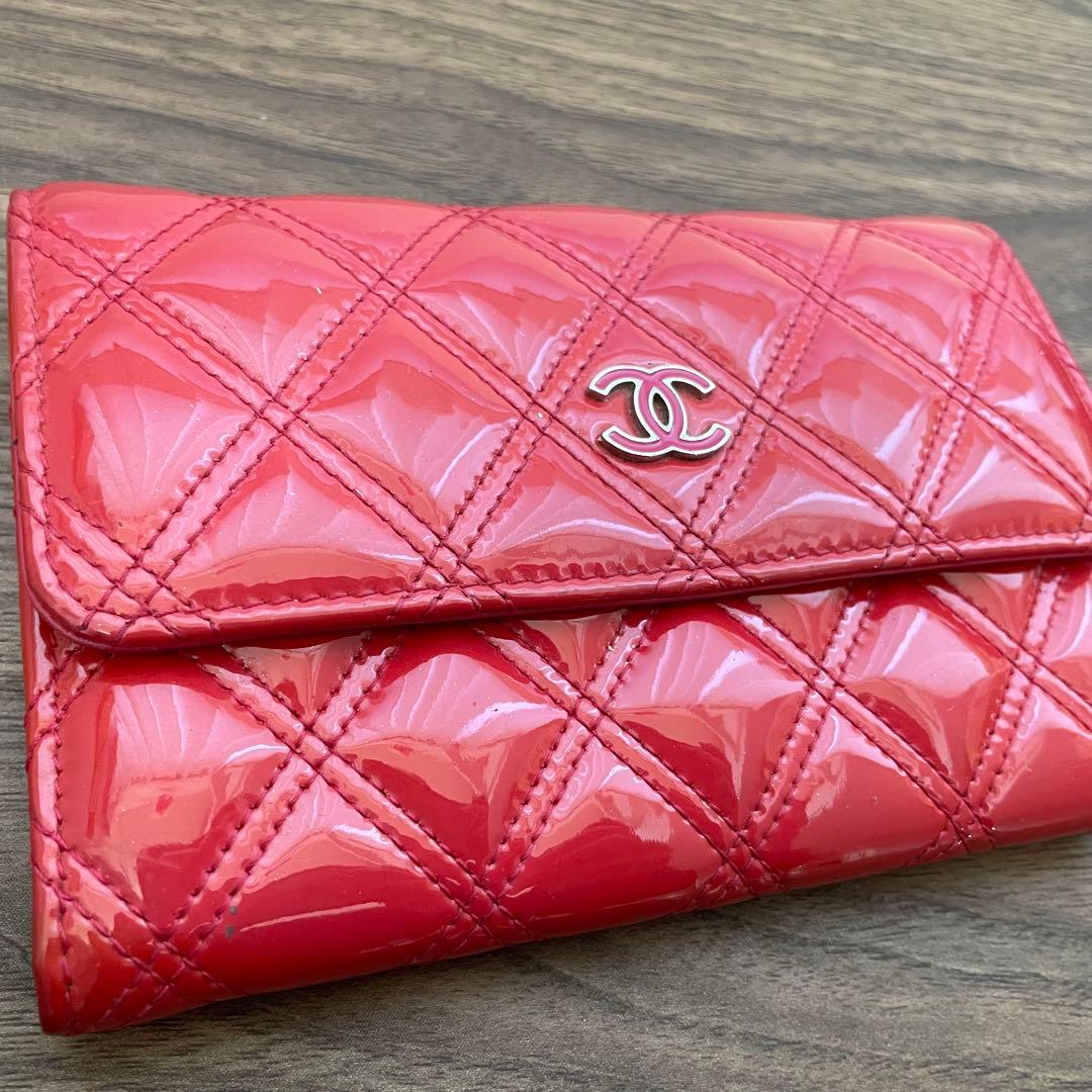 シャネル　財布　マトラッセ　ココマーク