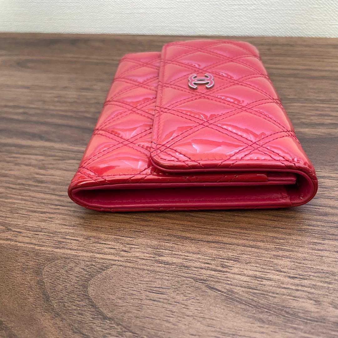 シャネル　財布　マトラッセ　ココマーク