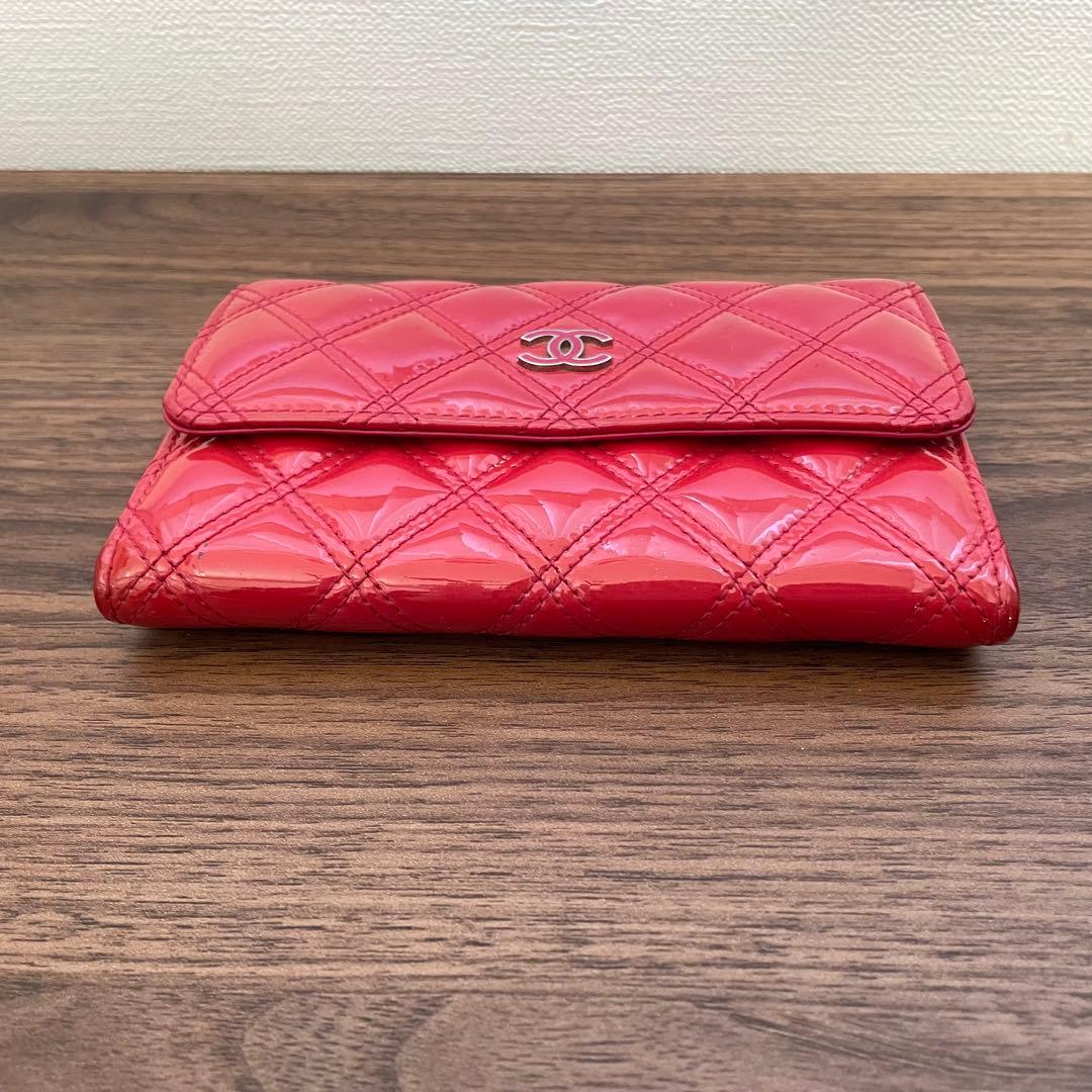 シャネル　財布　マトラッセ　ココマーク