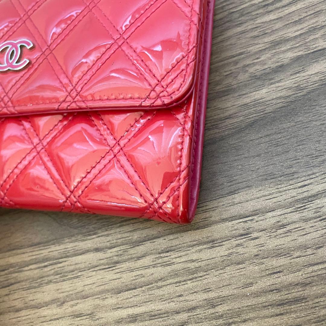 シャネル　財布　マトラッセ　ココマーク