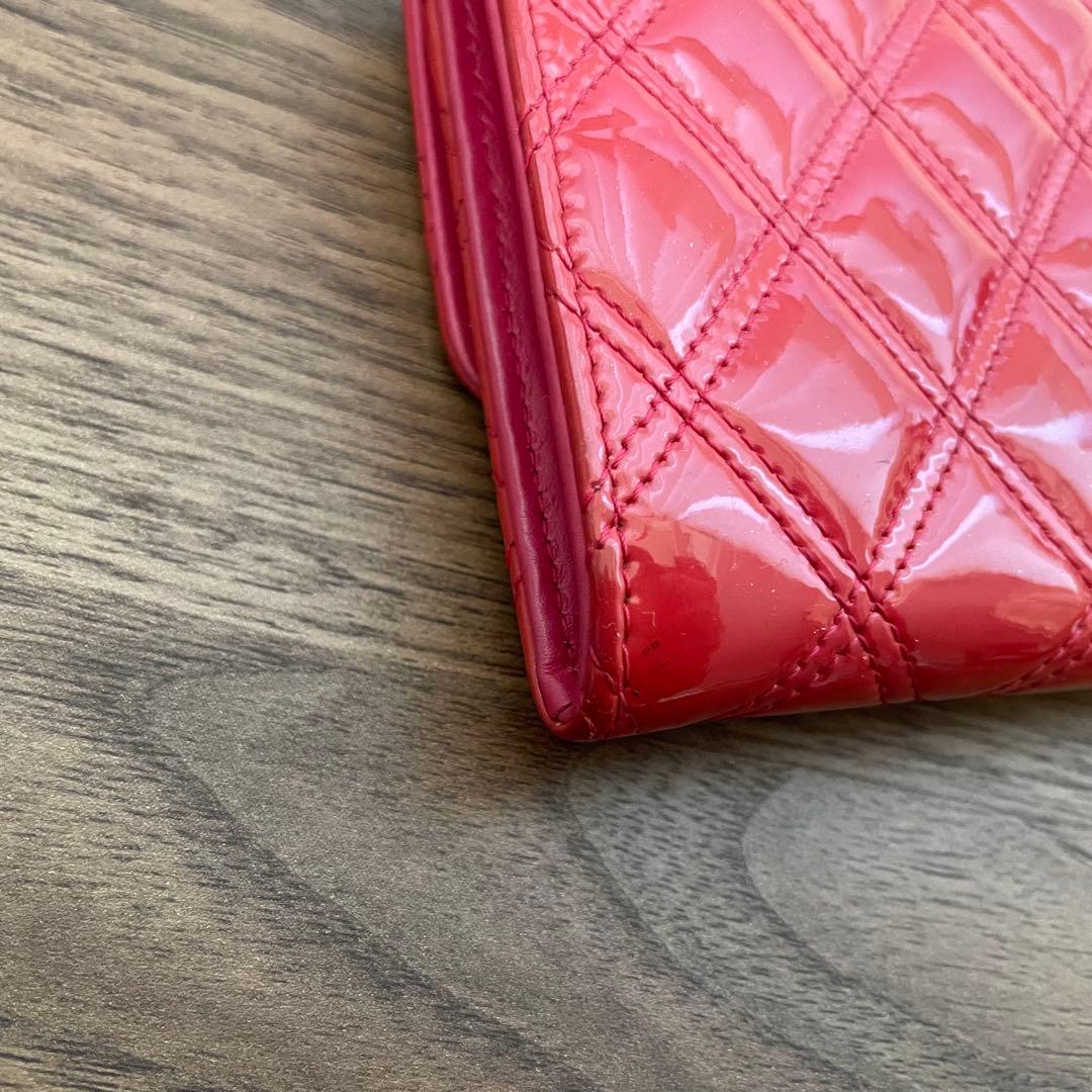 シャネル　財布　マトラッセ　ココマーク