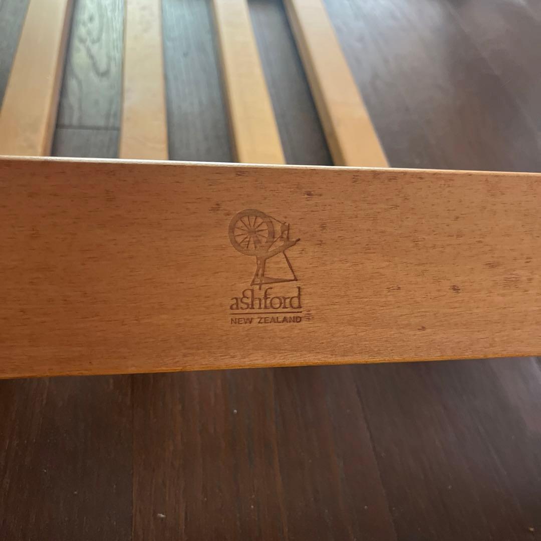 アシュフォード　テーブルルーム8枚綜絖60㎝幅　スタンド　ペダル