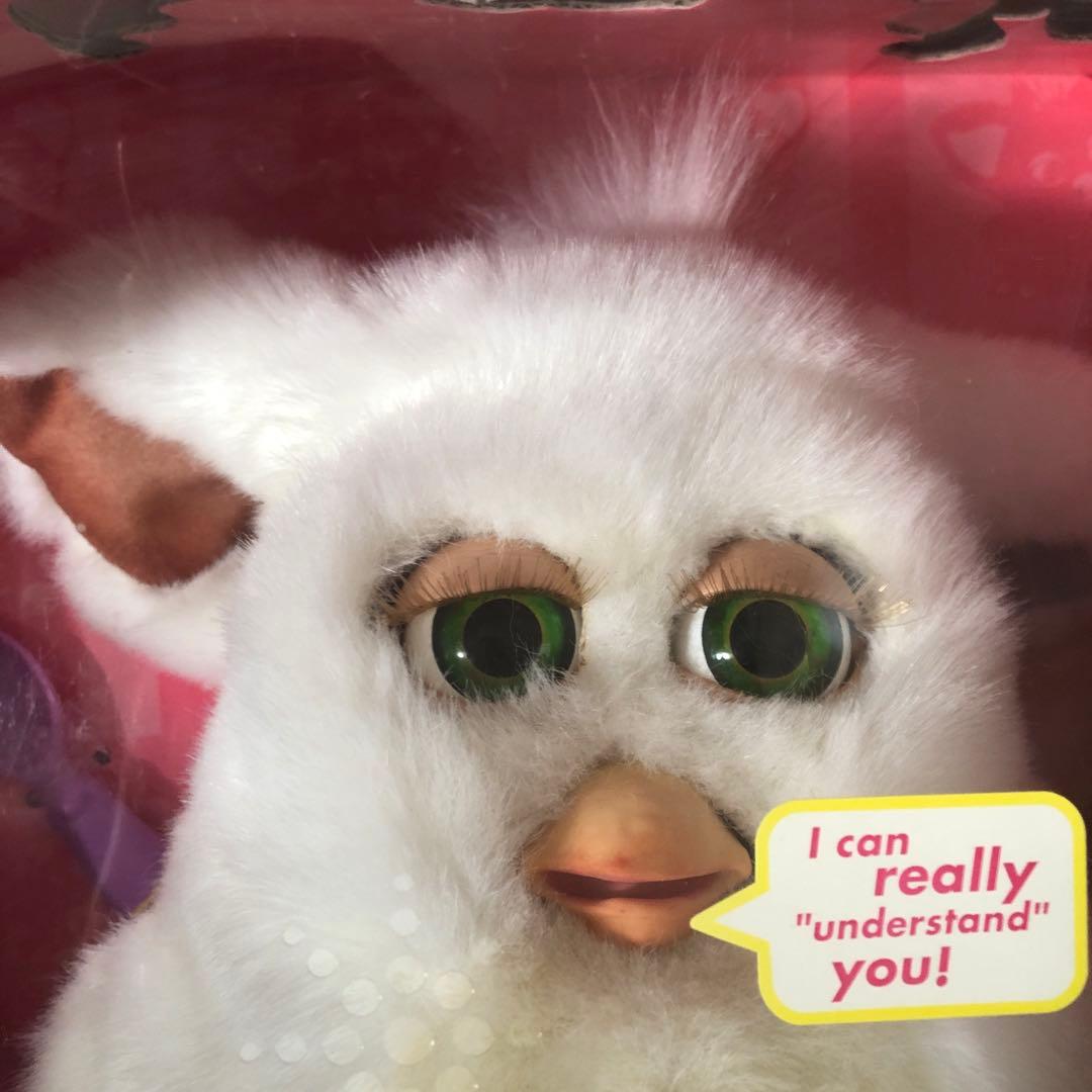 ファービー 2 英語版 2005 シュガースノー ホワイト 海外版 箱 ボックス