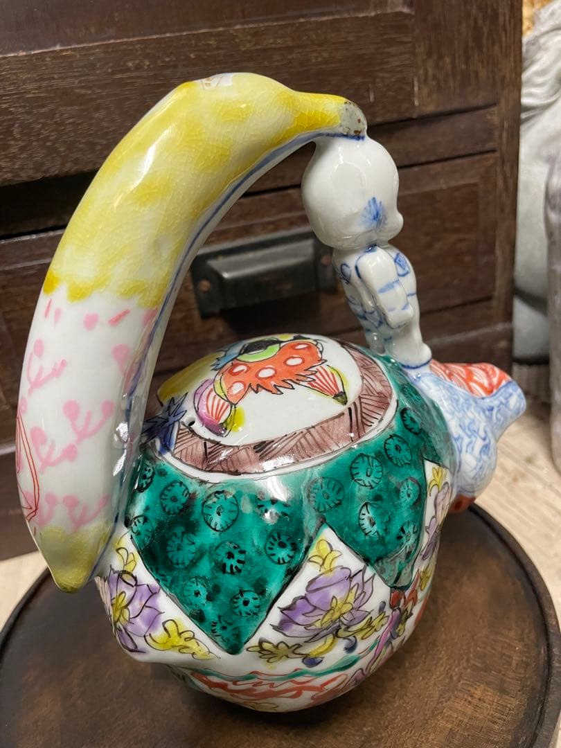 田辺京子　九谷焼　希少！マト子徳利