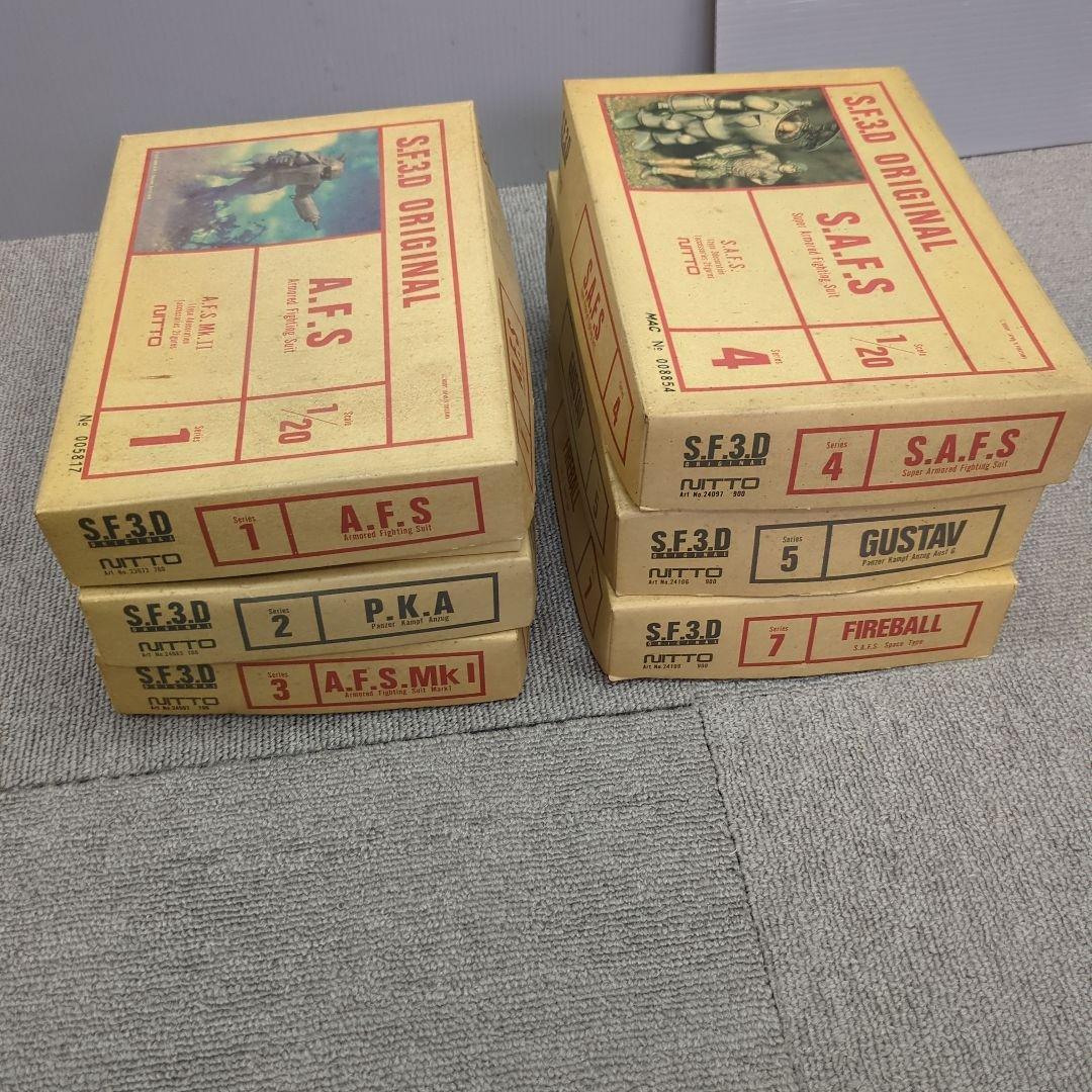 S.F.3.D ORIGINAL ロボット模型 6個セット