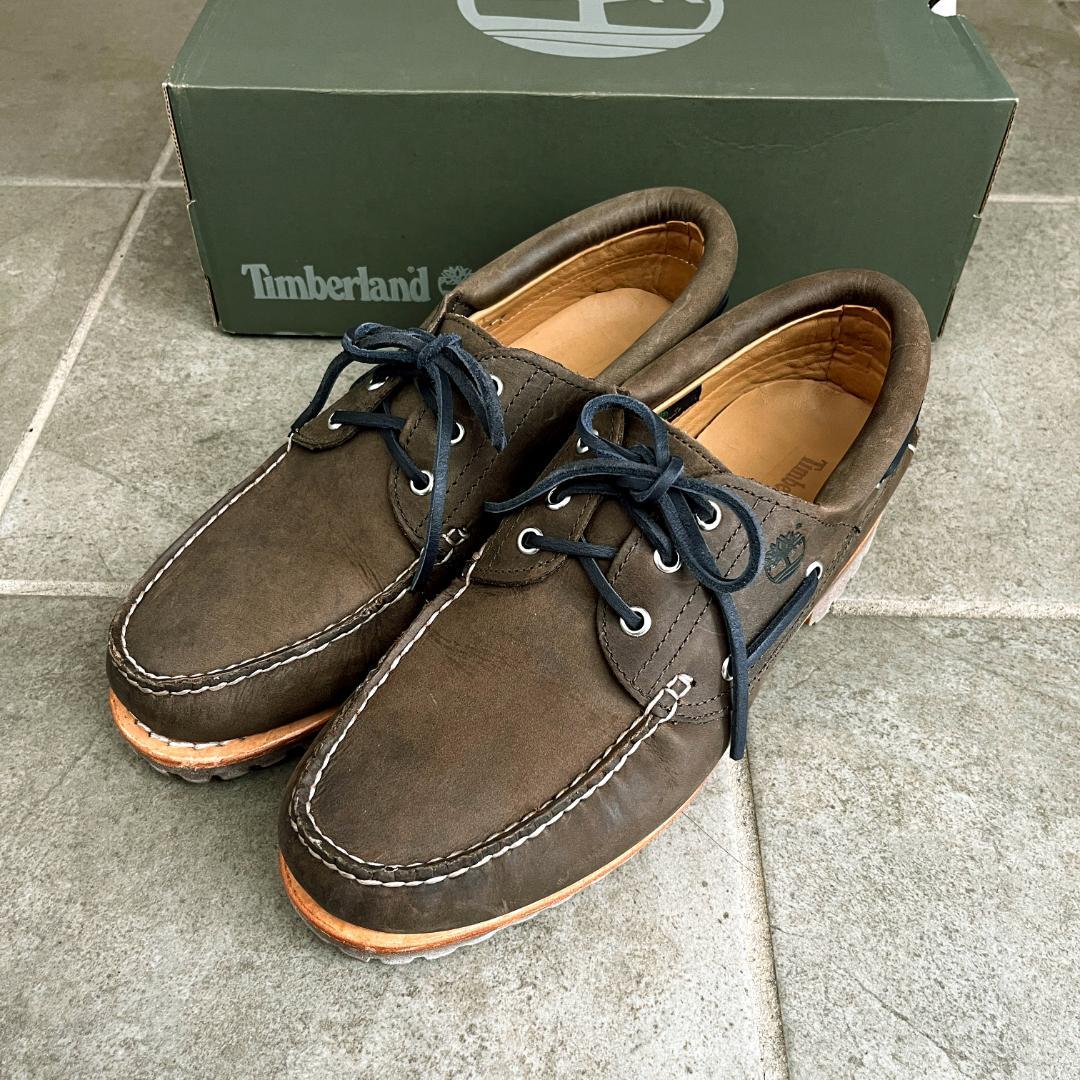 靴 Timberland 3EYE LUG OLIVE 28cm