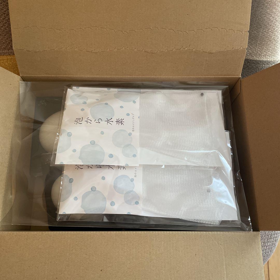 【新品】長寿の里 然 よかせっけん　洗顔用泡立てネット付き　薬用洗顔ジャータイプ