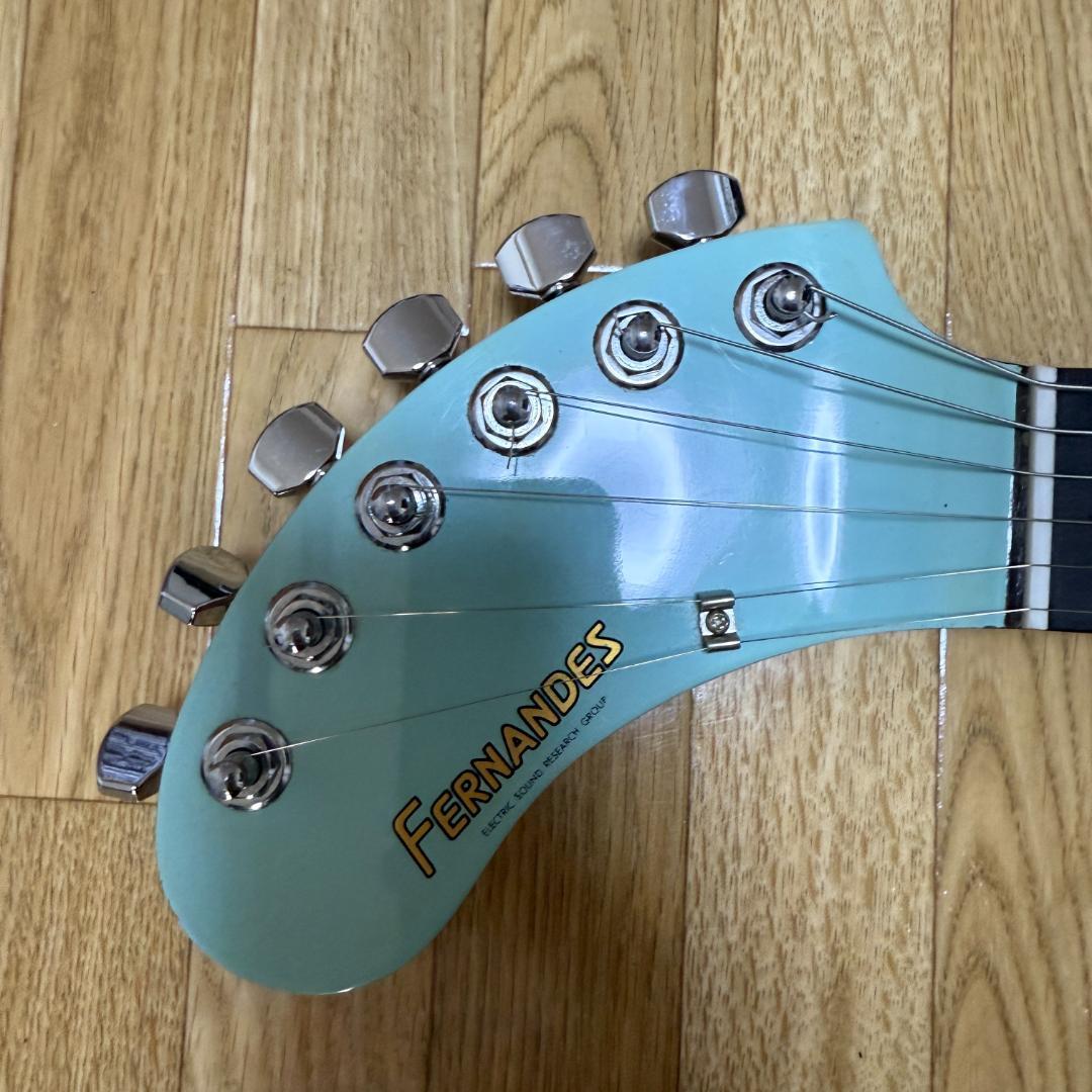 希少✨フェルナンデス ZO-3 エレキギター ブルー 左利き レフティ