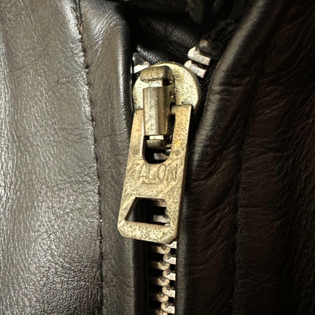 ✨Schott ショット 141 シングルレザーライダースジャケット 黒 40✨