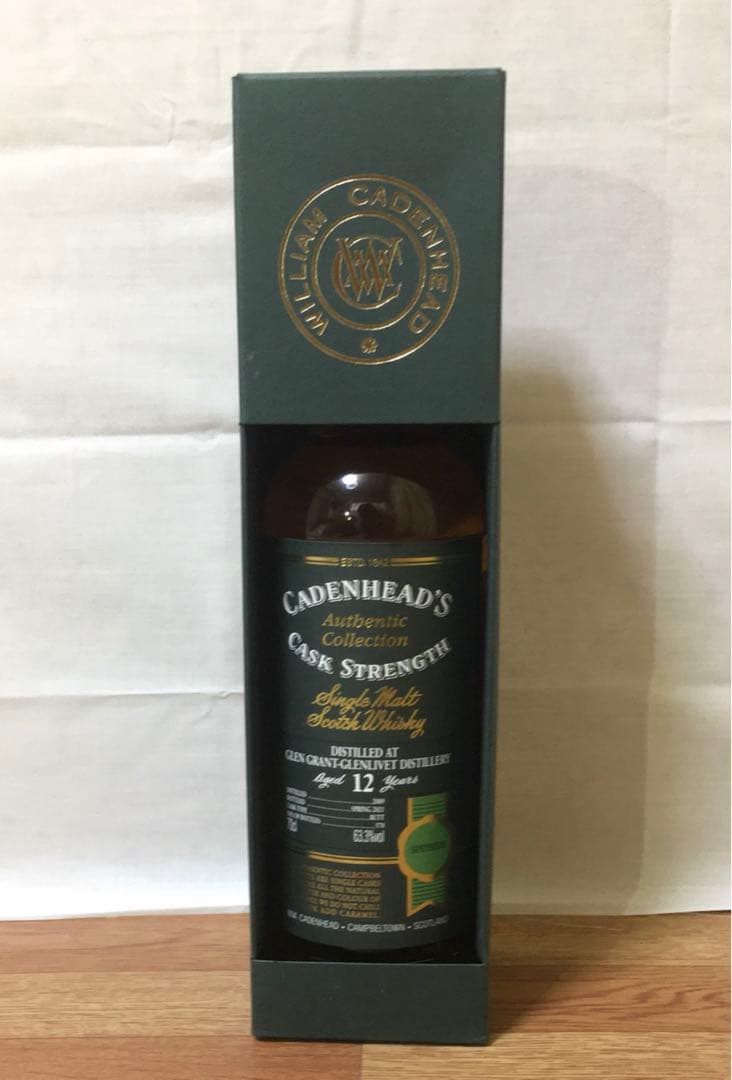 ケイデンヘッド グレングラント12年 2009 シェリーバット 限定品