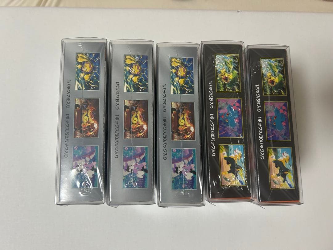 5BOX インフェルノX×2 ホワイトフレア×3 すべてシュリンク付き