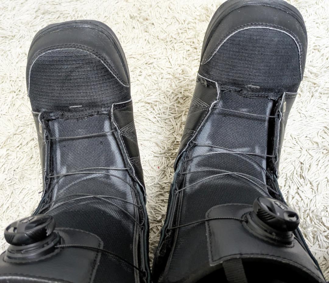 【8回使用】25.5cm サロモン タイタンボア 2023 スノーボードブーツ